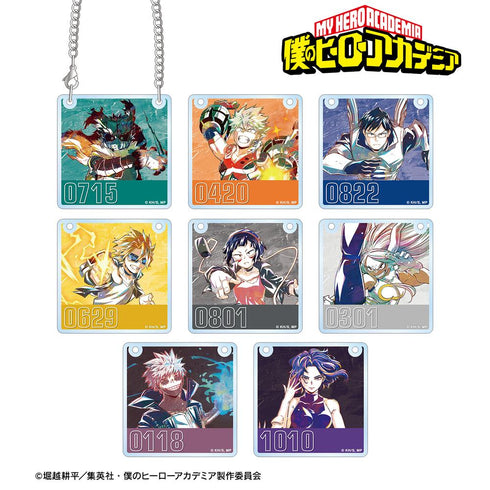 『僕のヒーローアカデミア』トレーディング Ani-Art 第8弾 アクリルドアプレート風チャーム ver.B(単位/BOX)